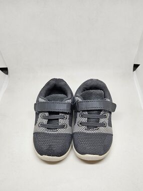 LittleKiki Kids Gray Knit Athletic Shoes